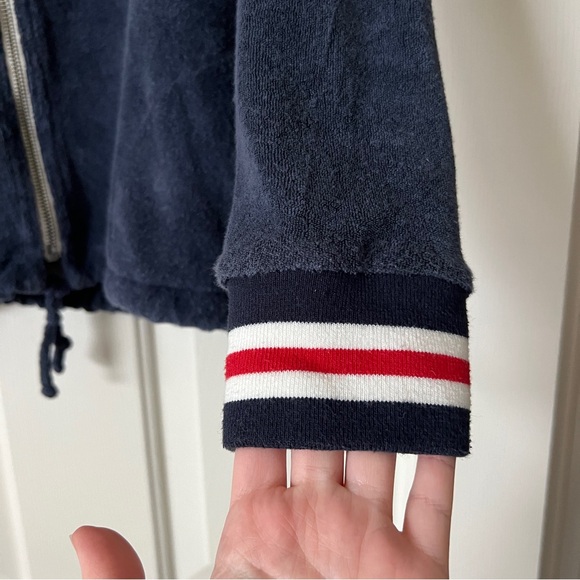 Marine Layer - Retro Cara Track Jacket Size Large EUC - Picture 5 of 8